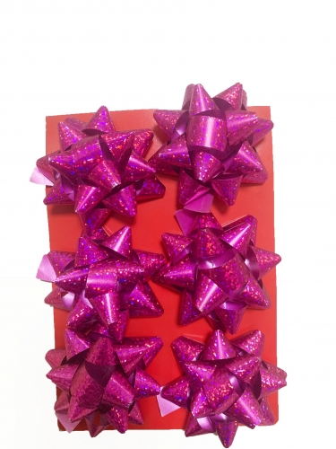 Holographic Poly Bows - 2" / 3" / 4"