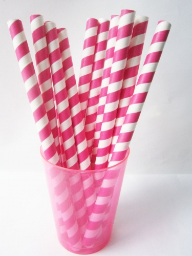 Paper Straws for milk 7.75"