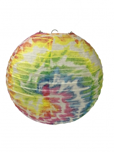 Colorful storm vortex Hanging Paper Lanterns party decoration 12"
