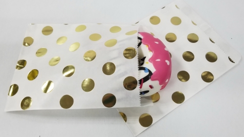 Kraft Snack Treat Bags w/ Foil 7"