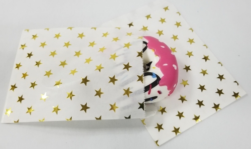 Kraft Snack Treat Bags w/ Foil 7"