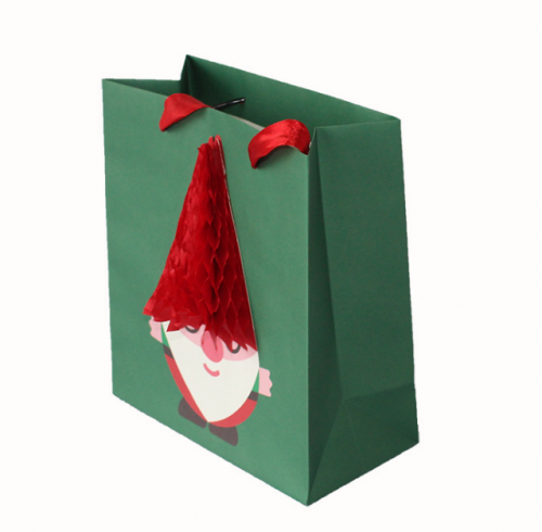 Paper Gift Bags w/ Honeycomb 32x26x12cm