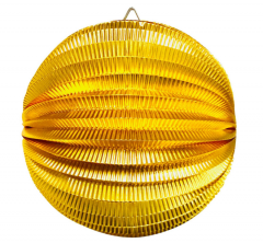 Gold Foil hanging paper lantern party decoration 8