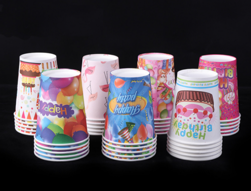 Birthday Paper Cups 9oz