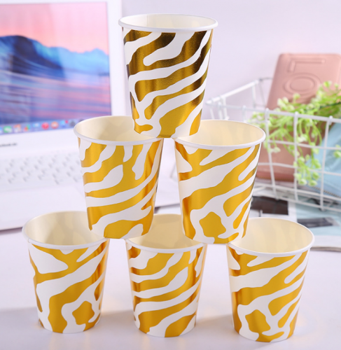 Foil Printed Paper Cups 9oz