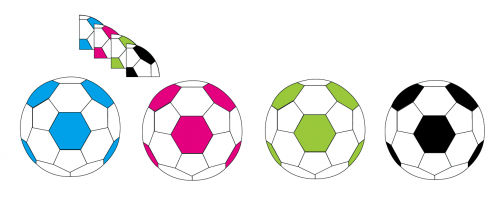 Round Soccer Napkins 25cm & 33cm