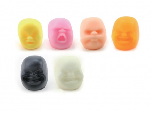 Faces Mochi Squishies 2.35"