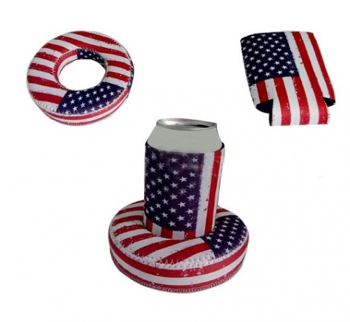 Neoprene Can Coolers & Floaties 5" dia