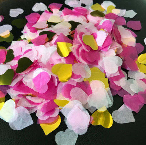 Metallic Foil & Paper Confetti Assortment