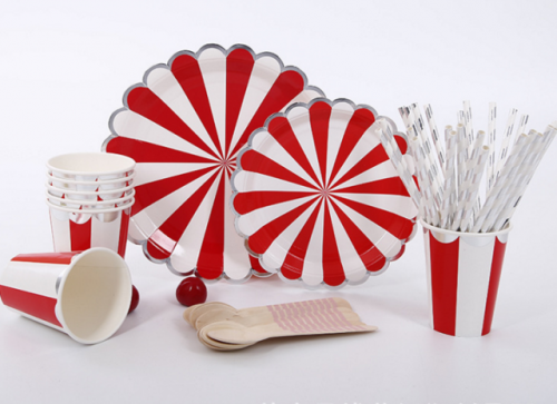 Gold Foil Tableware set