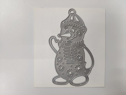 Snowman Cutting Dies 9x10cm