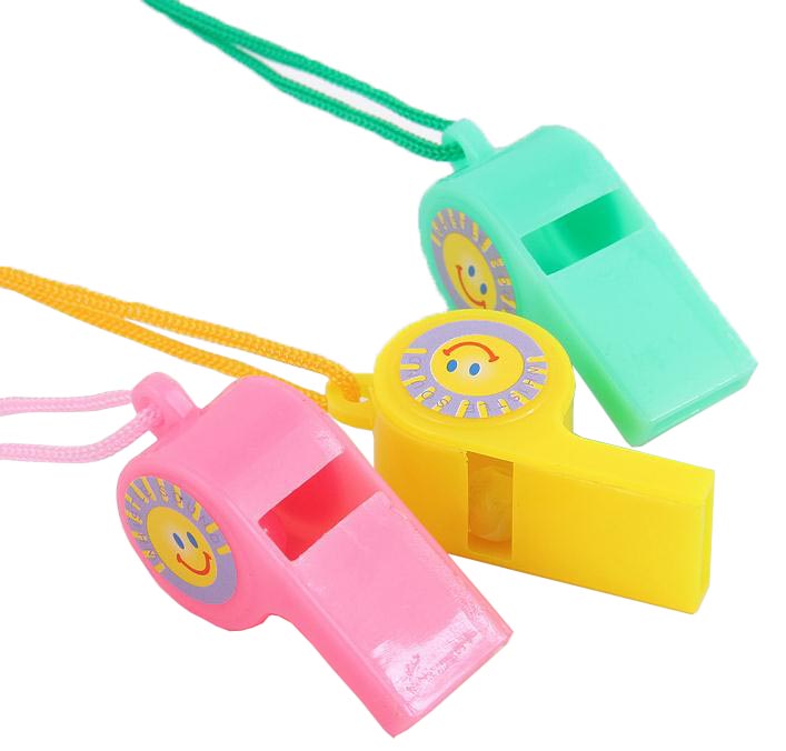 Plastic noisemakers