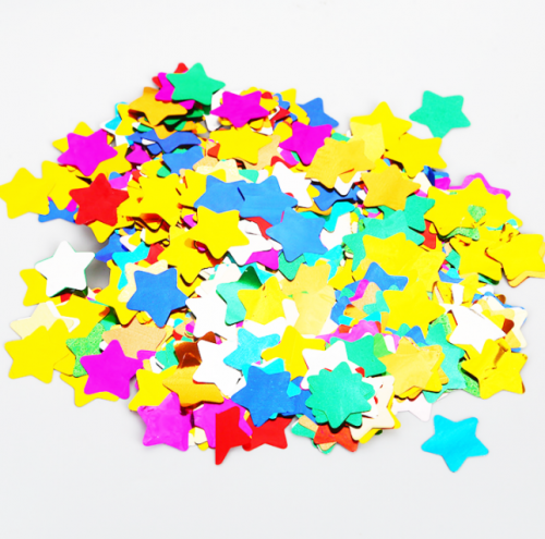 Metallic Foil & Paper Confetti Assortment