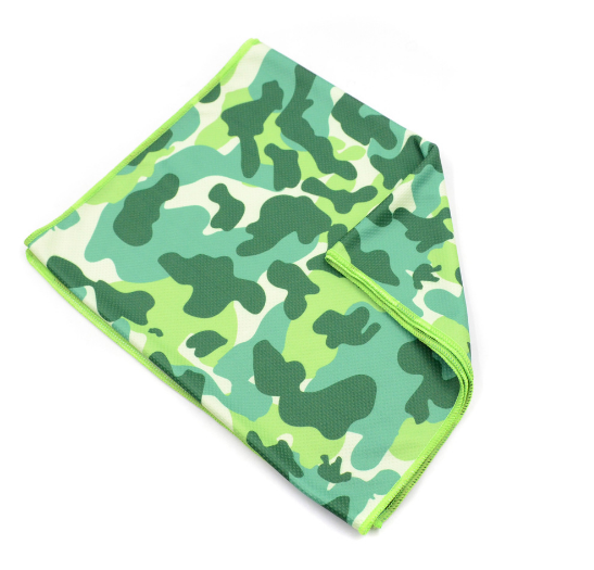 Camouflage Cool Towels 30x88cm