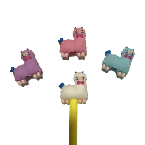 Llama Pencil Toppers 1.5"