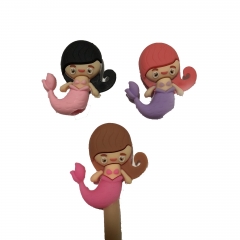 Mermaid Pencil Toppers 1.5