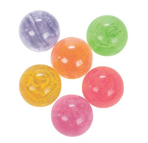 Neon Confetti Bouncy Ball Assortment 35mm