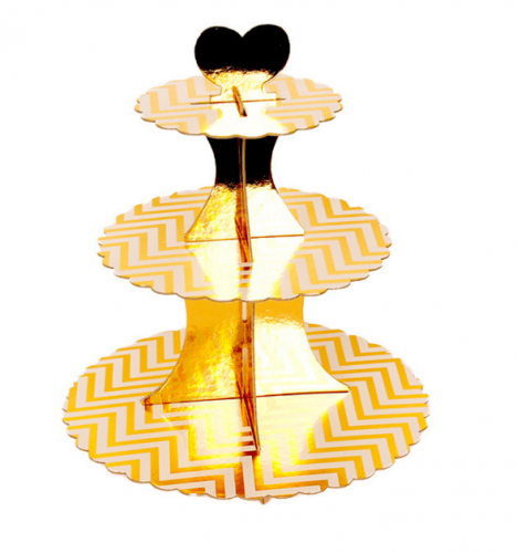 Stripes Cupcake Stand