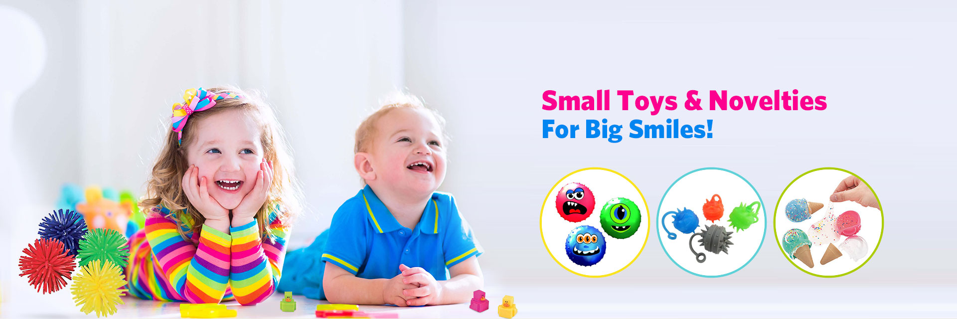 Small Toys, Novelties for Big Smiles!