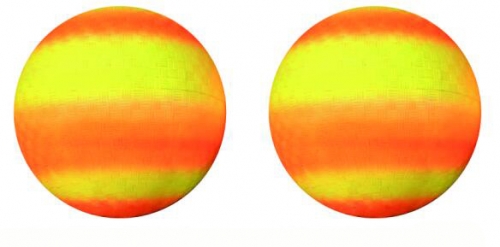 2-tone Playground Ball 9"