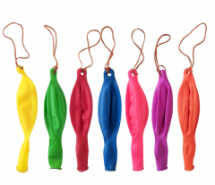 Solid Color Latex Punch Ball Balloons 12