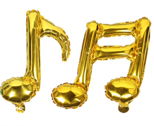 Notes Foil Balloon