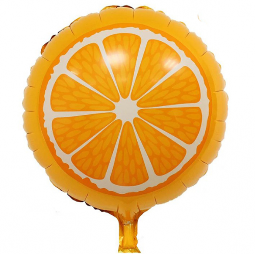 Orange Foil Balloon