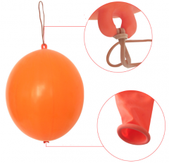 Solid Color Latex Punch Ball Balloons 12