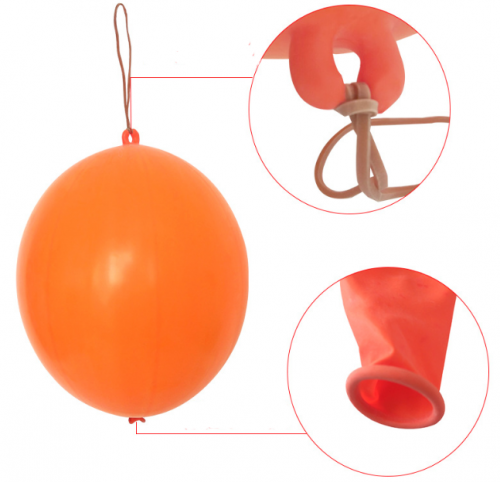 Solid Color Latex Punch Ball Balloons 12