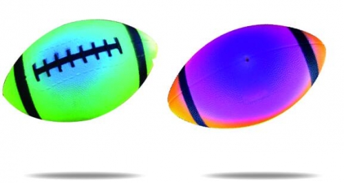 Rainbow Playground Football 9" inflated