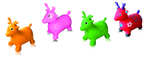 Reindeer Happy Hoppers 38*14*21.5cm