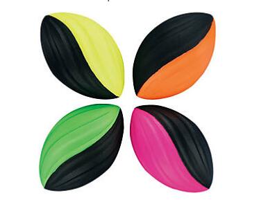 2-tone Football Slow-Rising Squishies 7"