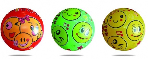 Funny Face PVC Balls 6"/9"