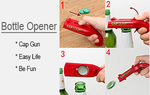 CAP GUN SHOOTER BOTTLE OPENER