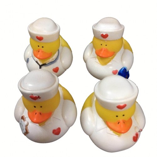 Nurse Rubber Duckies 2"