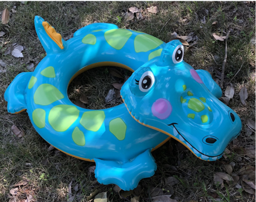 Inflatable Hippo Pool Float
