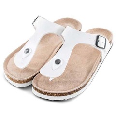Nueva llegada personalizar moda unissex playa Eco corcho chanclas zapatillas
