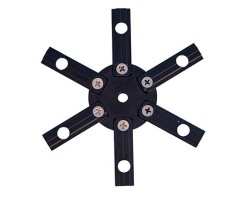 Plum blossom connector