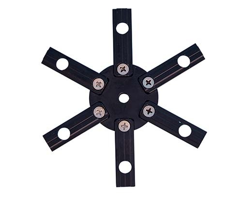 Plum blossom connector