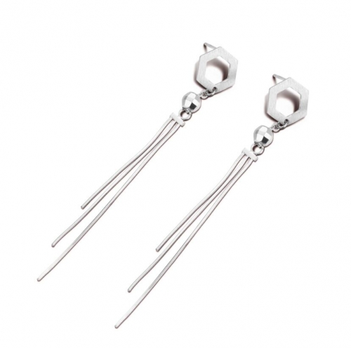 Silver Earring Aretes de plata S925 PLE0000041