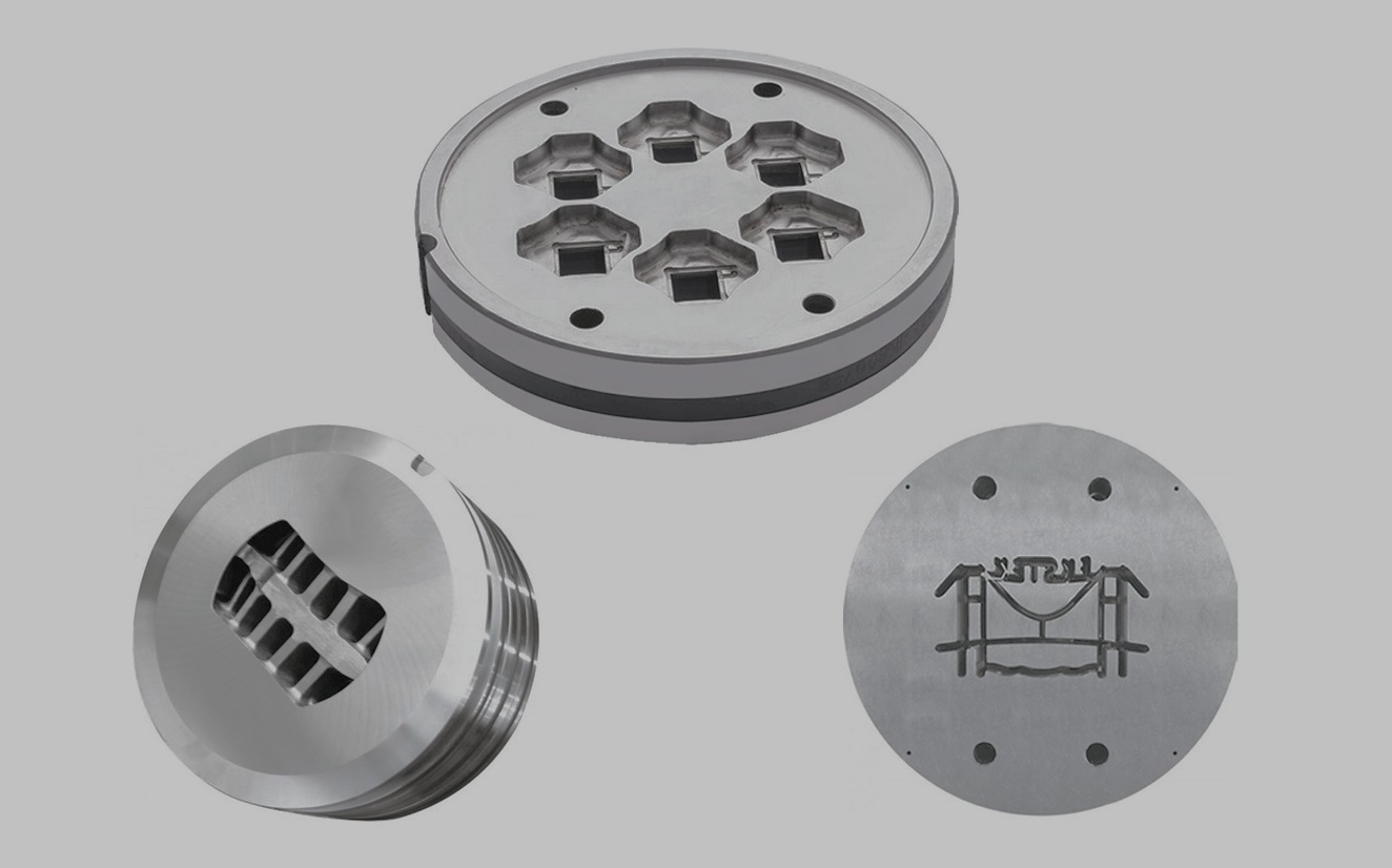 Extrusion die for aluminium profile