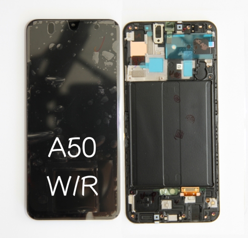 For Samsung A50 lcd SM-A505 a50 screen and Digitizer Assembly (Service Pack)
