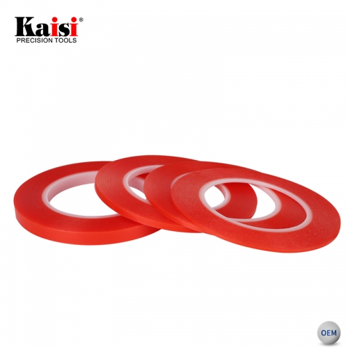 Red film transparent double-sided adhesive 5mm