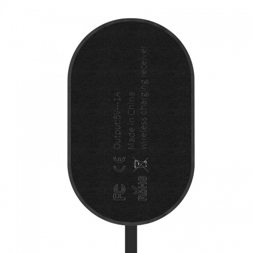 Baseus Microfiber Wireless Charging Receiver(For iPhone) Black
