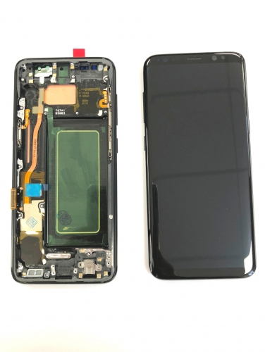 For Samsung Galaxy S8 oled(G950F) S8 screen and Digitizer Assembly  (Service Pack) - Black