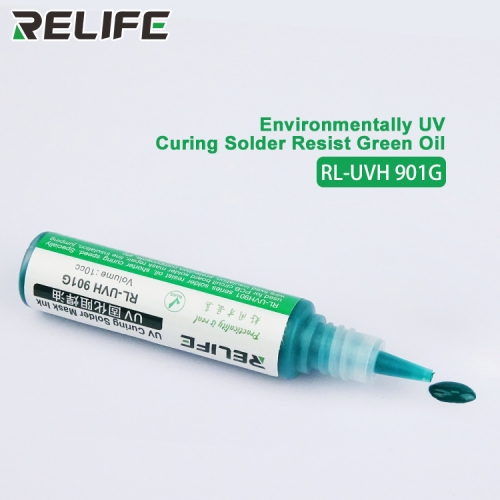 RELIFE RL-UVH901G Solder mask green oil/10CC