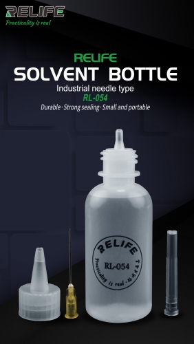 RL-054 Extruded solvent bottle with needle