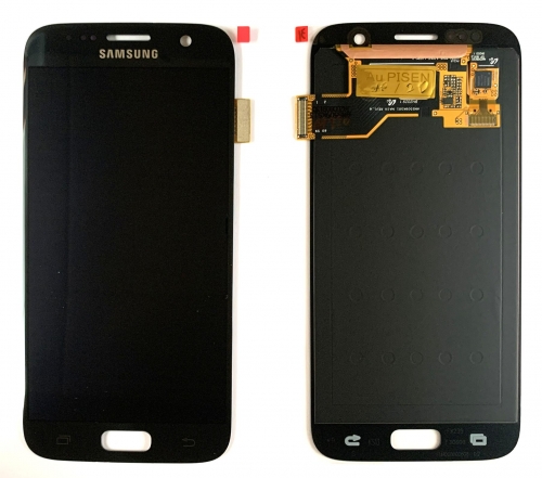 For Samsung Galaxy S7 oled(G930F) S7 screen and Digitizer Assembly  (Service Pack) - Black