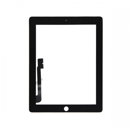 Touch Screen Digitizer with IC Connector for iPad 3/4 Touch A1416,A1430,A1403 A1458,A1459,A1460(black)