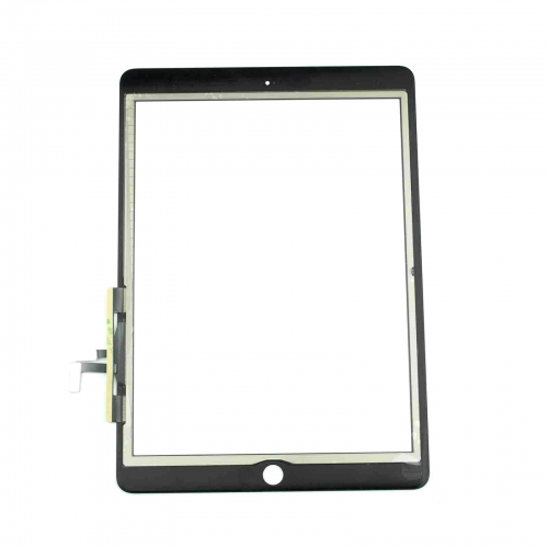 Touch Screen Digitizer with IC Connector with Home Button for iPad 5 Touch-2017 /AIR A1474,A1475 (black)